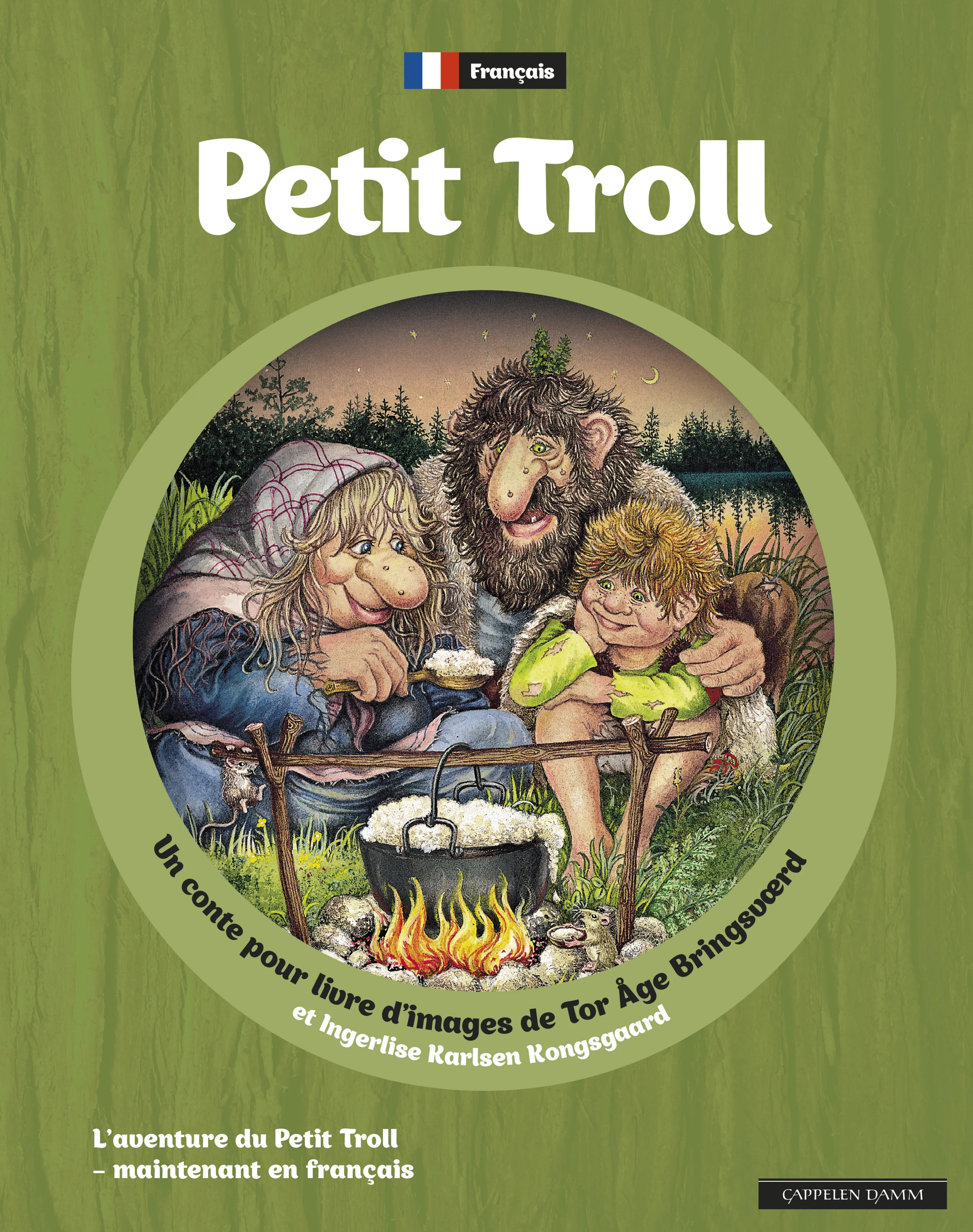 Omslag Lilletrollet (fransk) av Tor Åge Bringsværd (Innbundet)