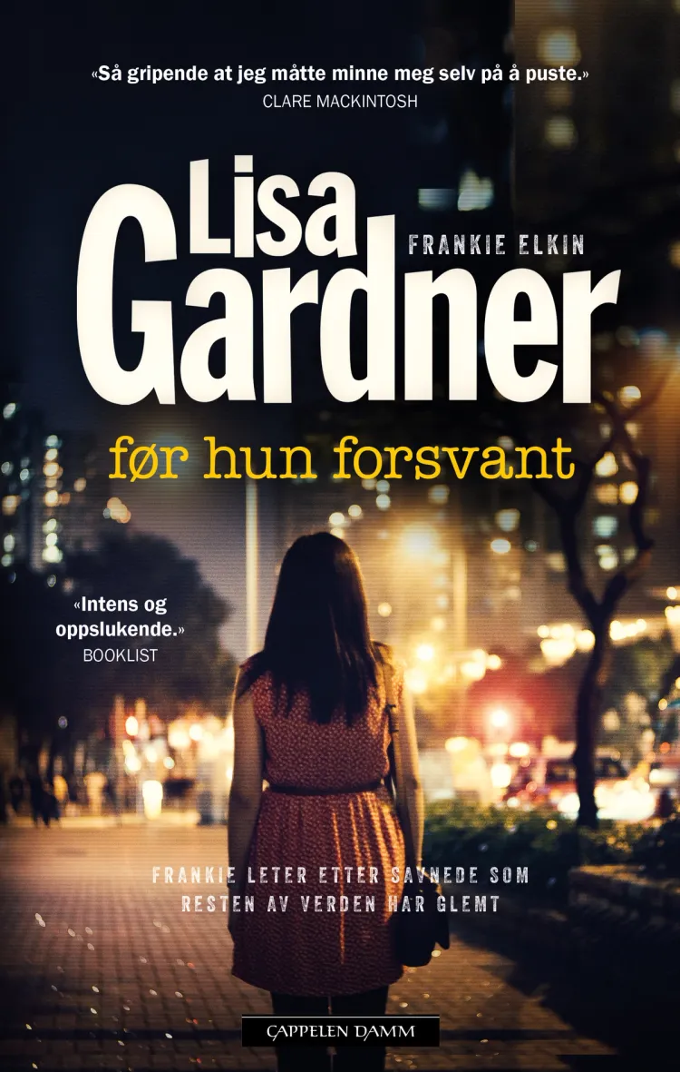 Omslag Før hun forsvant av Lisa Gardner (Heftet)