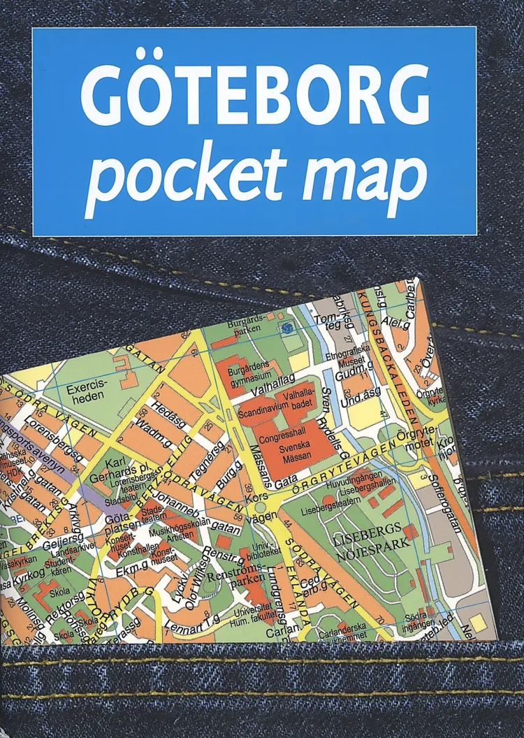 Omslag Gøteborg lommekartbok (LIB) (Heftet)