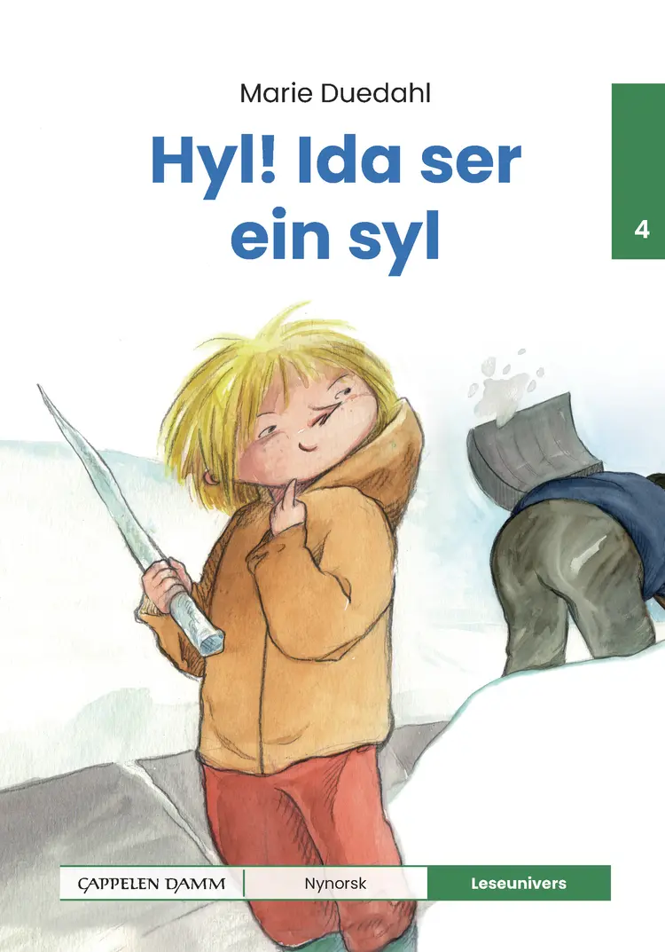 Omslag Leseunivers 4: Hyl! Ida ser ein syl av Marie Duedahl (Innbundet)