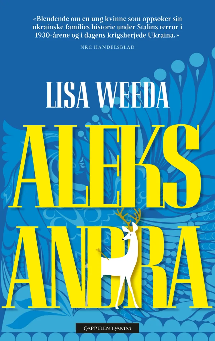 Omslag Aleksandra av Lisa Weeda (Innbundet)