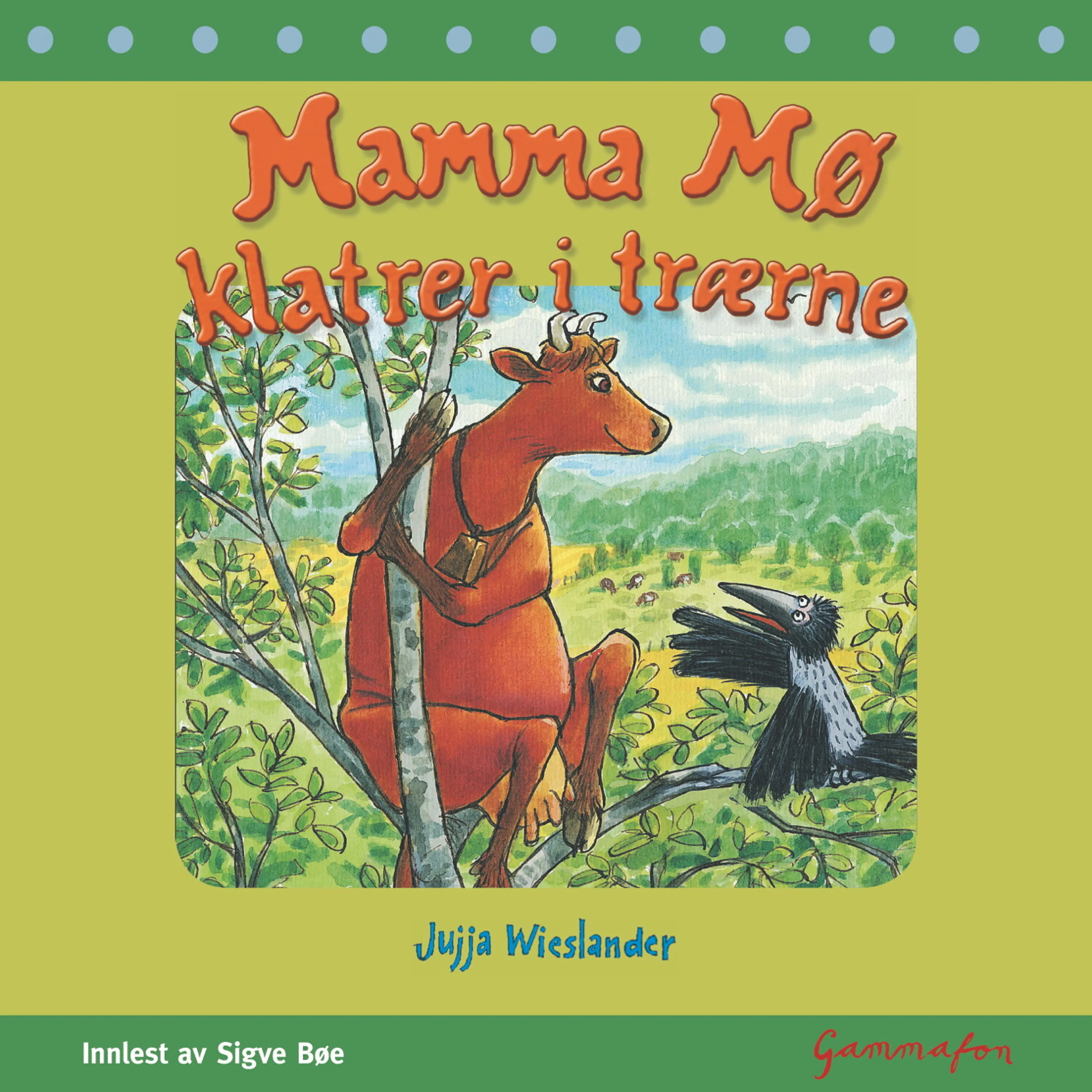 Omslag Mamma Mø klatrer i trærne av Jujja Wieslander (Lydbok)