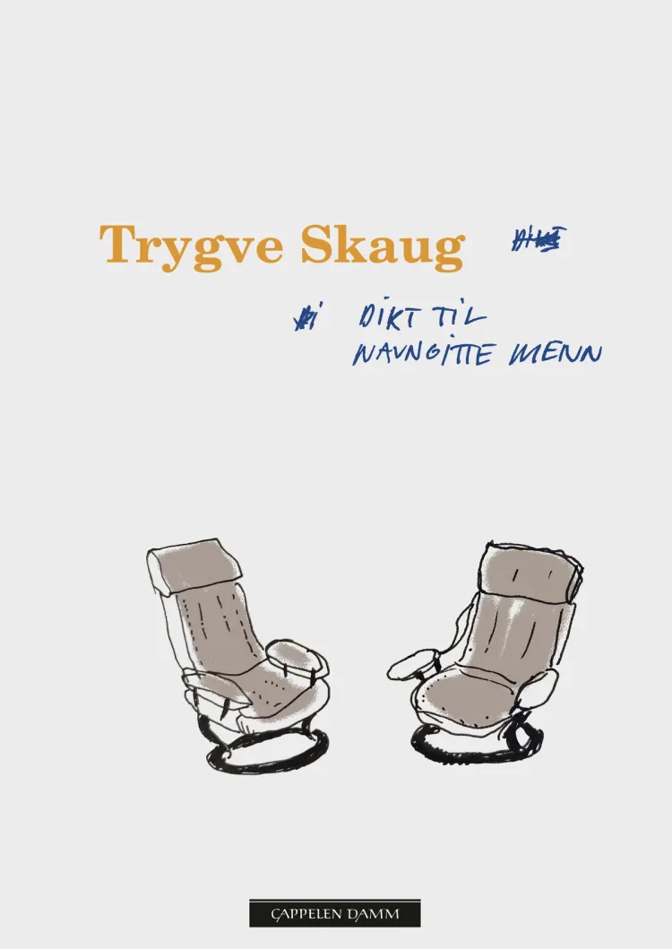 Omslag Dikt til navngitte menn av Trygve Skaug (Ebok)