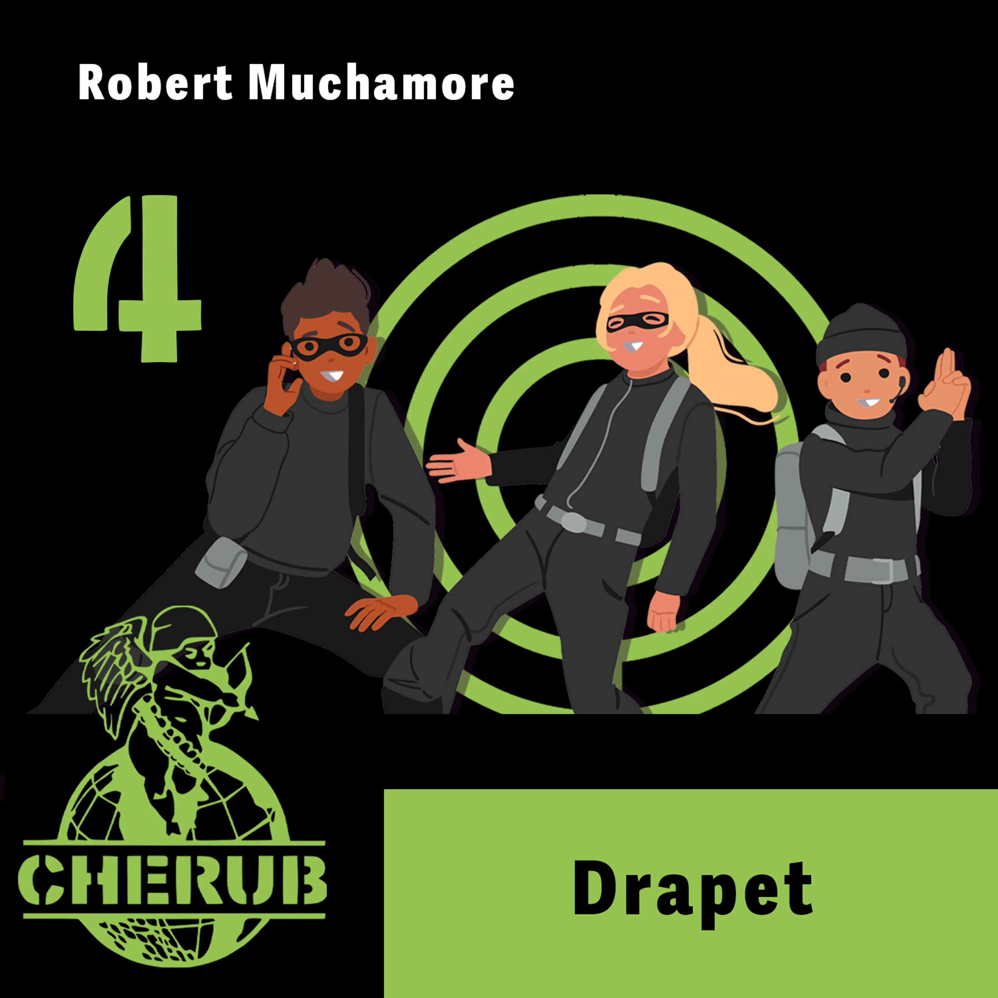 Omslag Drapet av Robert Muchamore (Lydbok)