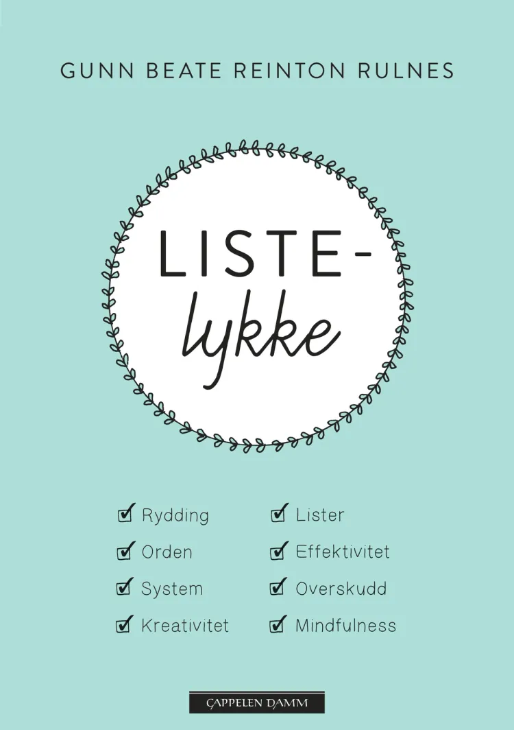 Omslag Listelykke av Gunn Beate Reinton Rulnes (Ebok)