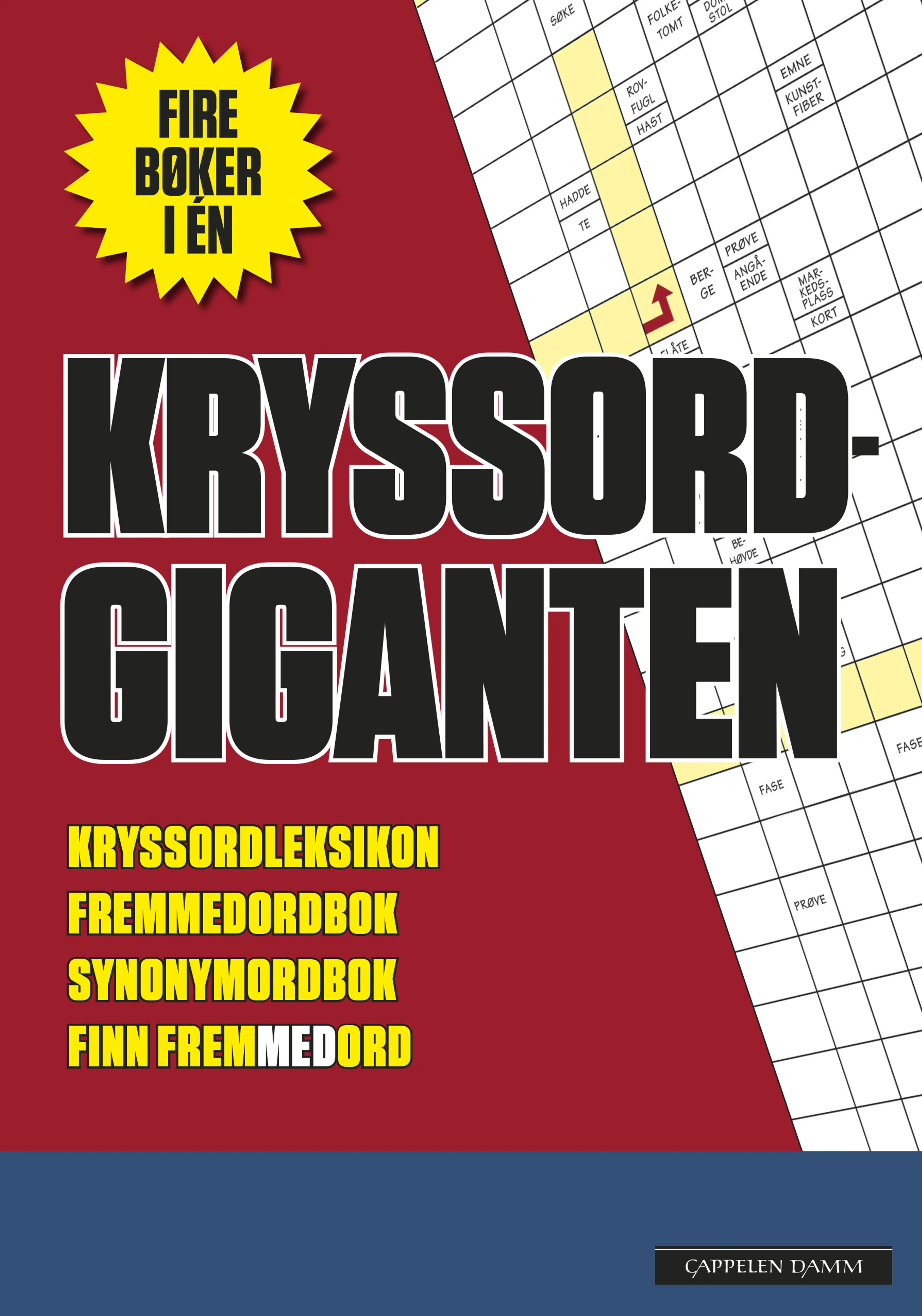 Omslag Kryssordgiganten (Innbundet)