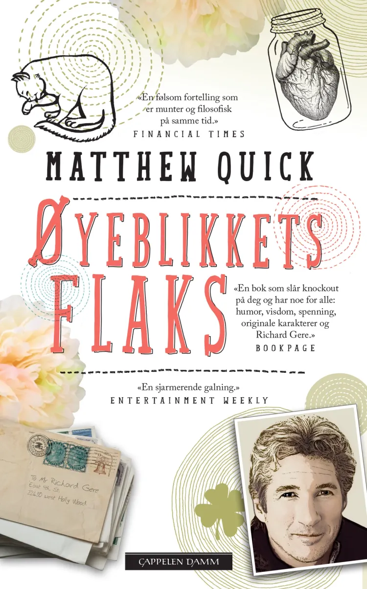 Omslag Øyeblikkets flaks av Matthew Quick (Ebok)