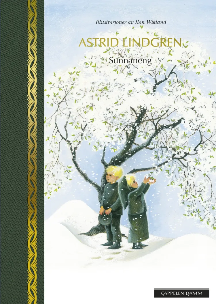 Omslag Sunnaneng av Astrid Lindgren (Innbundet)
