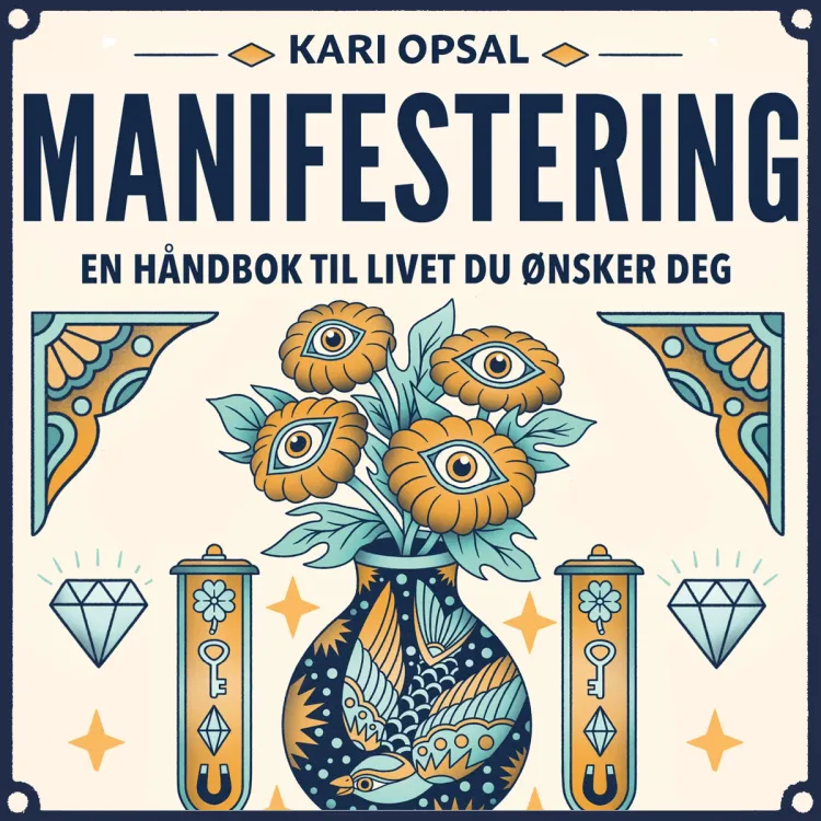 Omslag Manifestering - En håndbok til livet du ønsker deg av Kari Opsal (Lydbok)