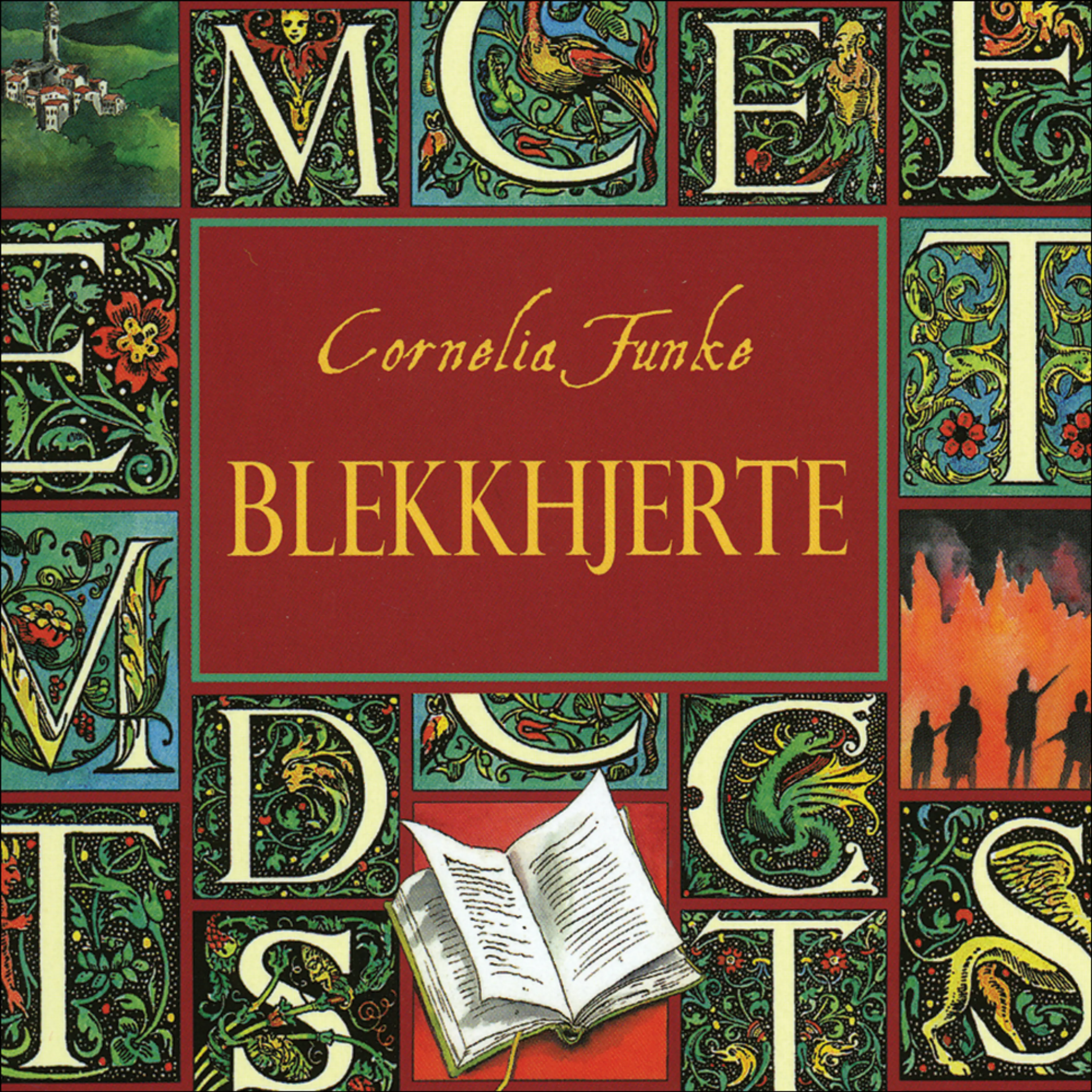 Omslag Blekkhjerte av Cornelia Funke (Lydbok)