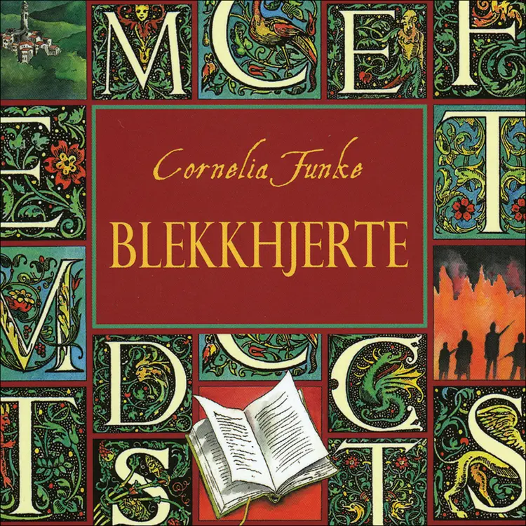Omslag Blekkhjerte av Cornelia Funke (Lydbok)