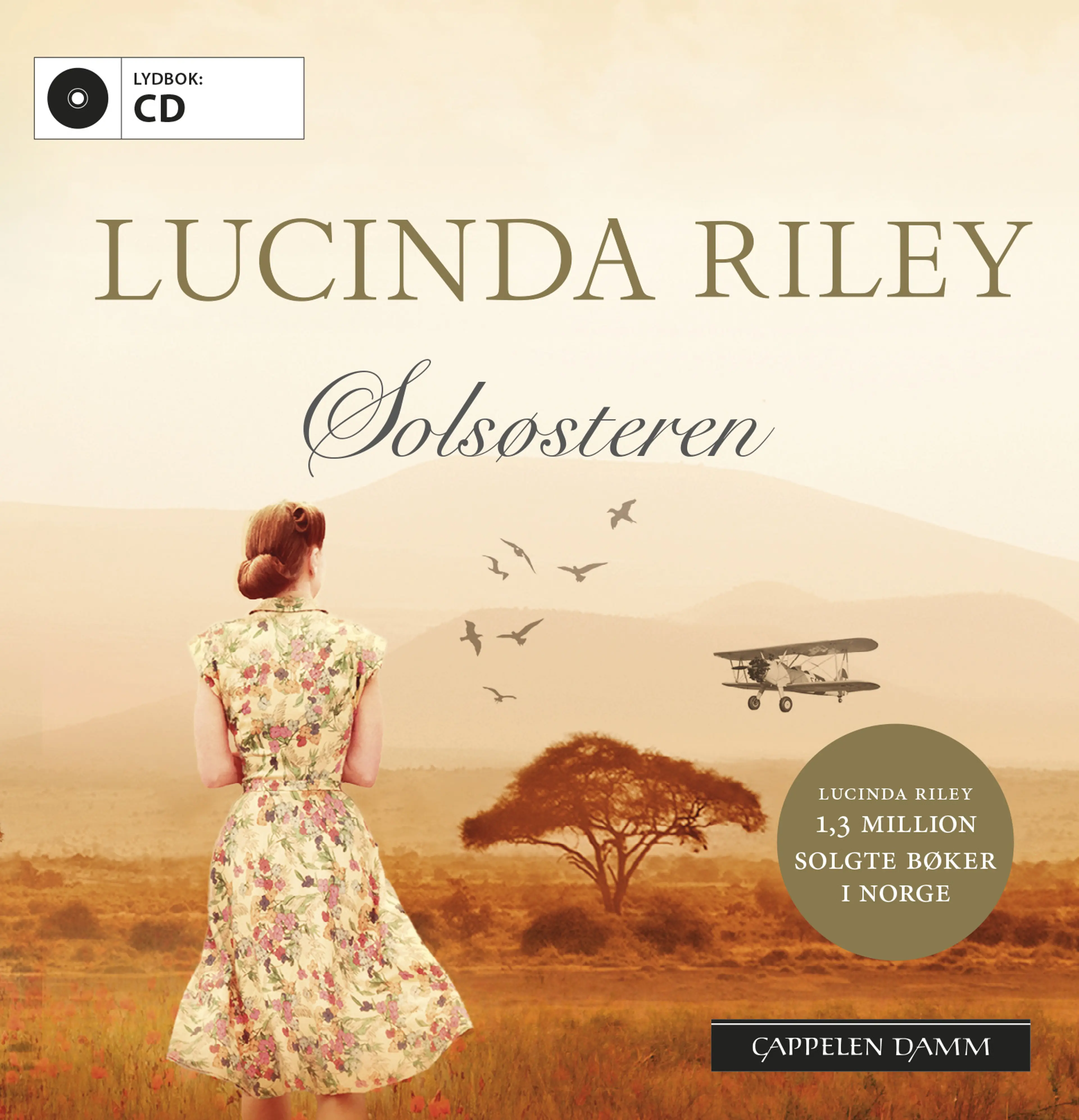 Omslag Solsøsteren av Lucinda Riley (CD)