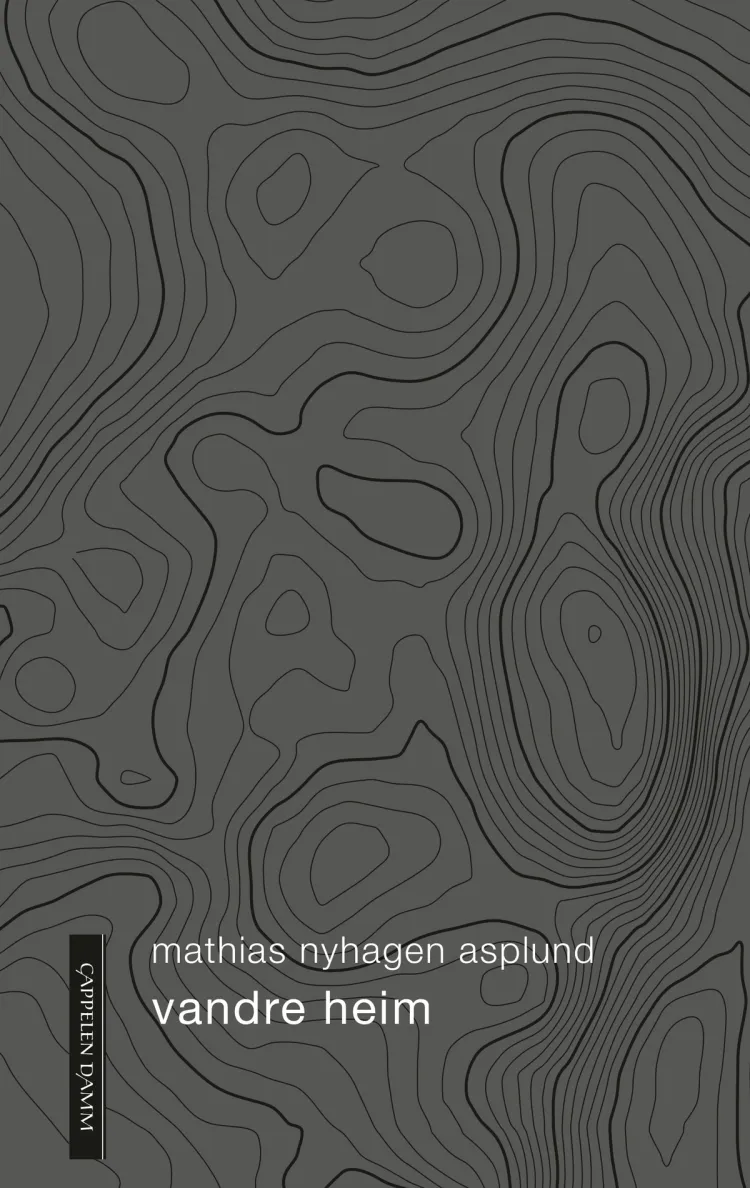 Omslag vandre heim av Mathias Nyhagen Asplund (Ebok)