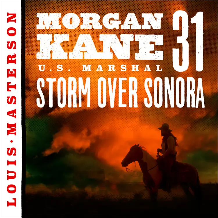 Omslag Storm over Sonora av Louis Masterson (Lydbok)