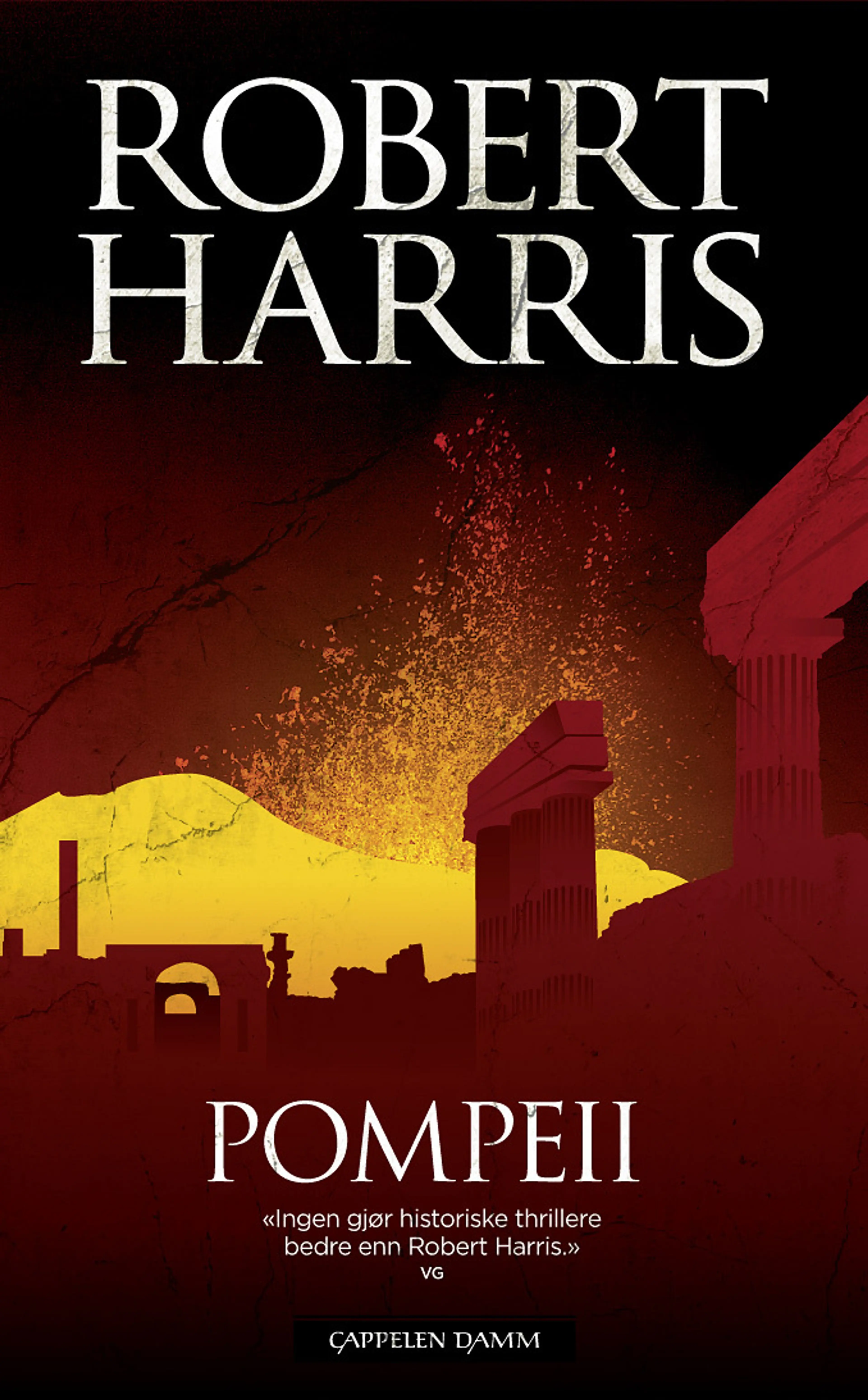 Omslag Pompeii av Robert Harris (Heftet)