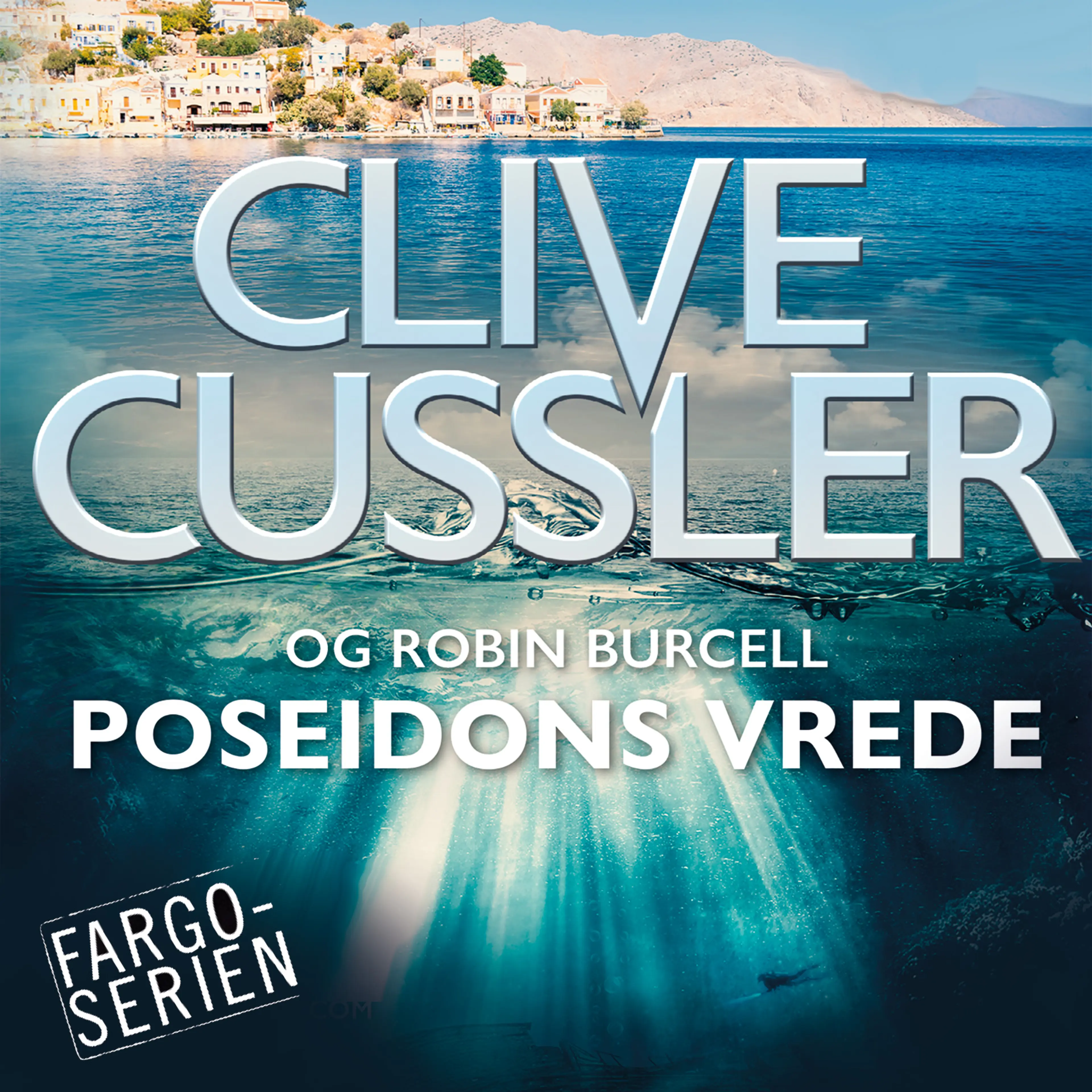 Omslag Poseidons vrede av Clive Cussler (Lydbok)