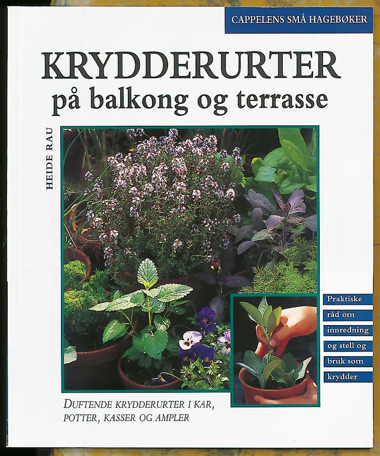 Omslag Krydderurter/Cappelens små hagebøker av Heide Rau (Heftet)
