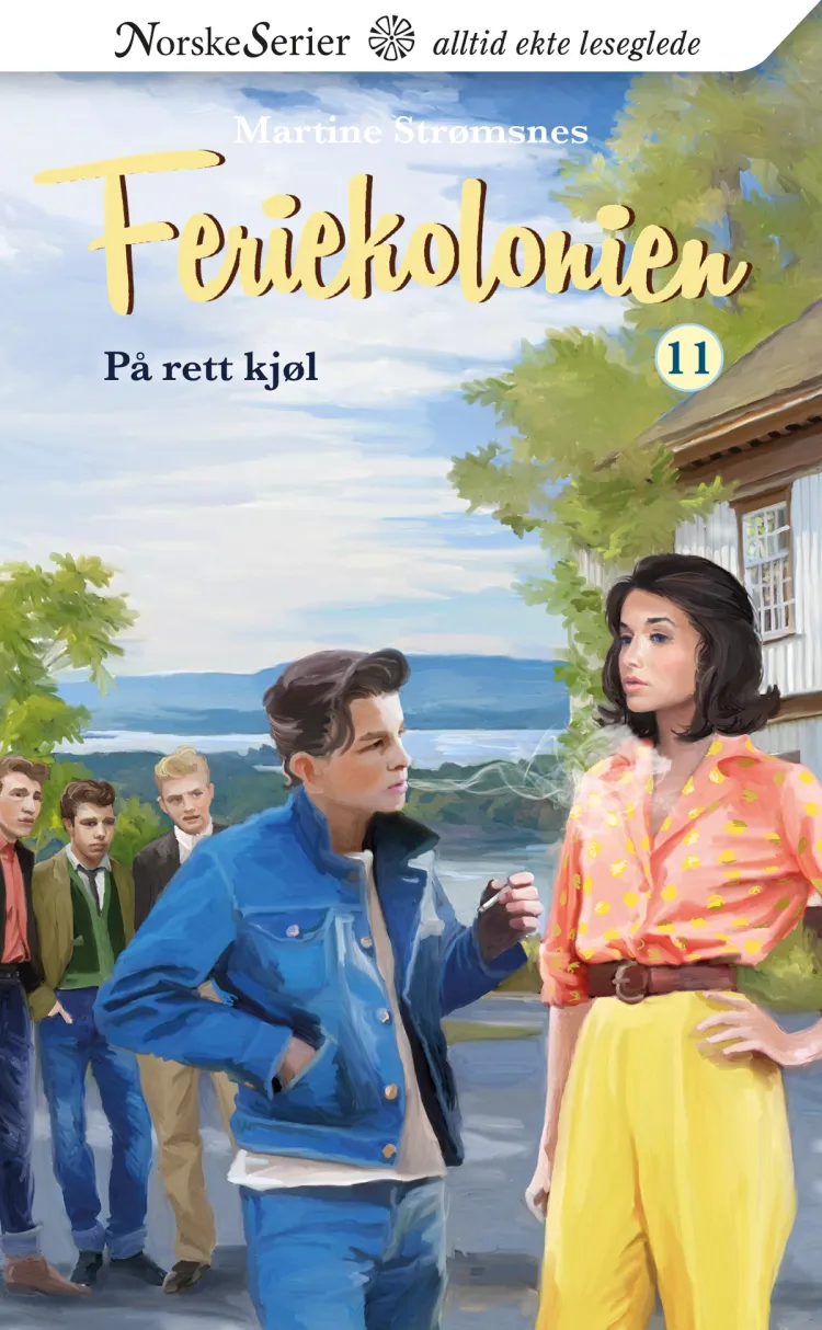 Omslag På rett kjøl av Martine Strømsnes (Ebok)