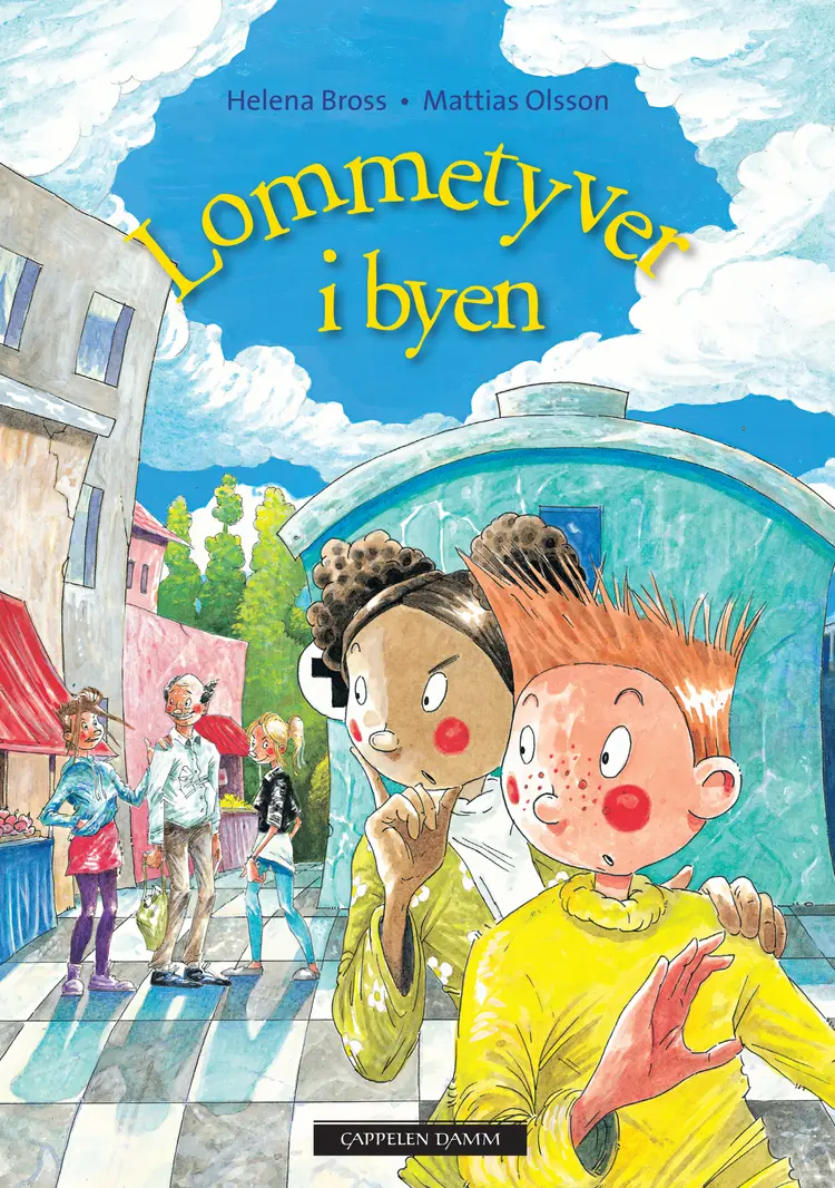 Omslag Lommetyver i byen av Helena Bross (Innbundet)
