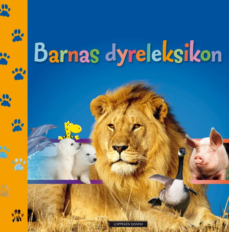 Omslag Barnas dyreleksikon av Antje Kleinelümern-Depping og Christina Langner (Innbundet)
