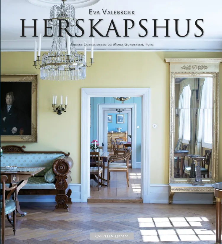 Omslag Herskapshus av Eva Valebrokk (Innbundet)