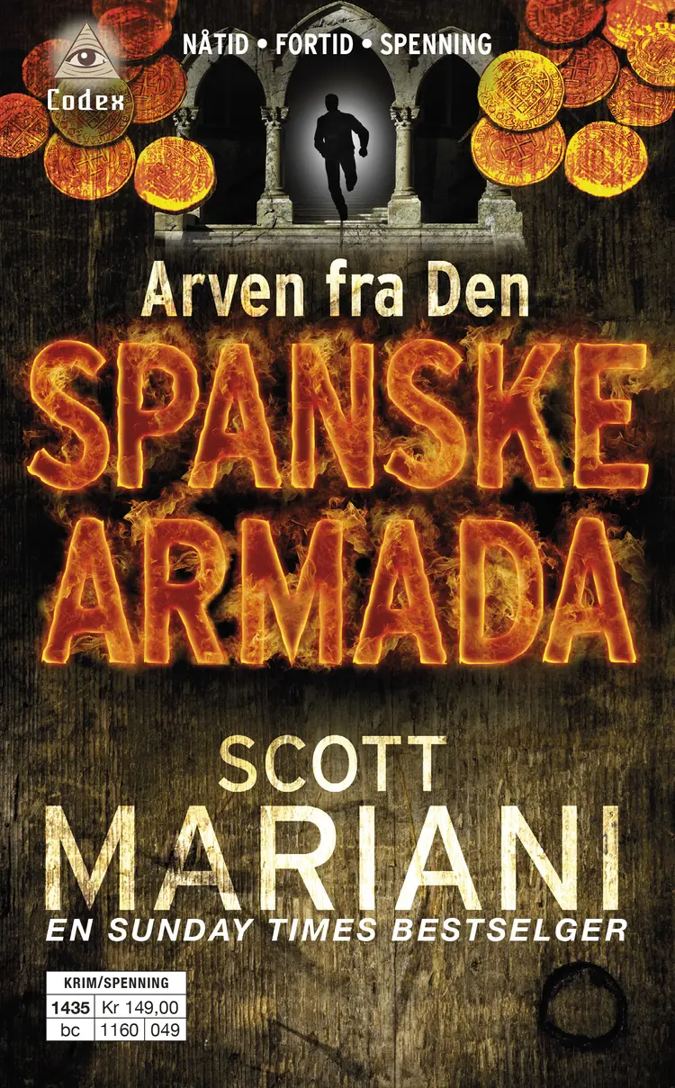 Omslag Arven fra Den spanske armada av Scott Mariani (Heftet)