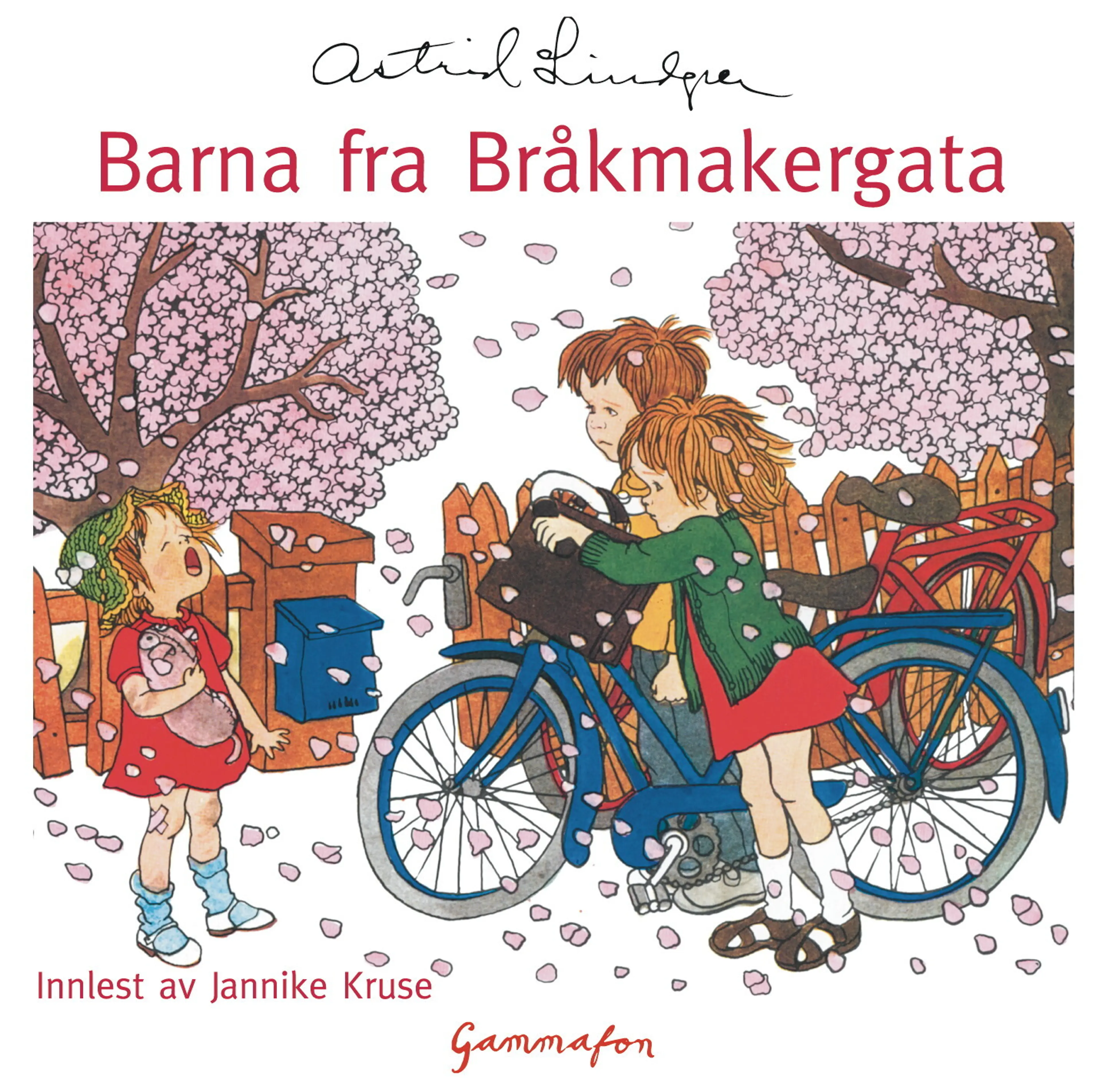 Omslag Barna fra Bråkmakergata av Astrid Lindgren (CD)