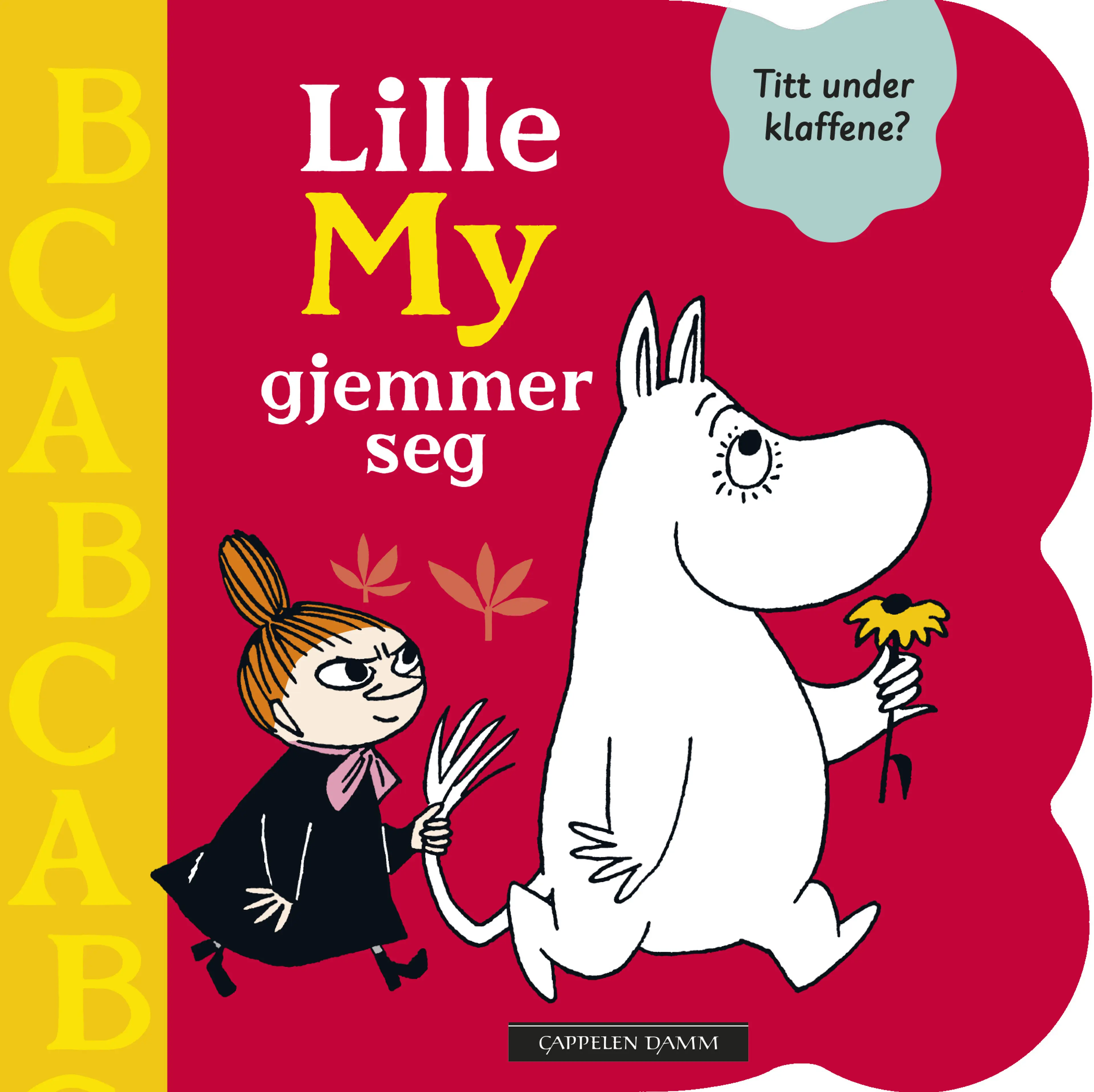 Omslag Mummitrollet - Lille My gjemmer seg av Tove Jansson (Innbundet)