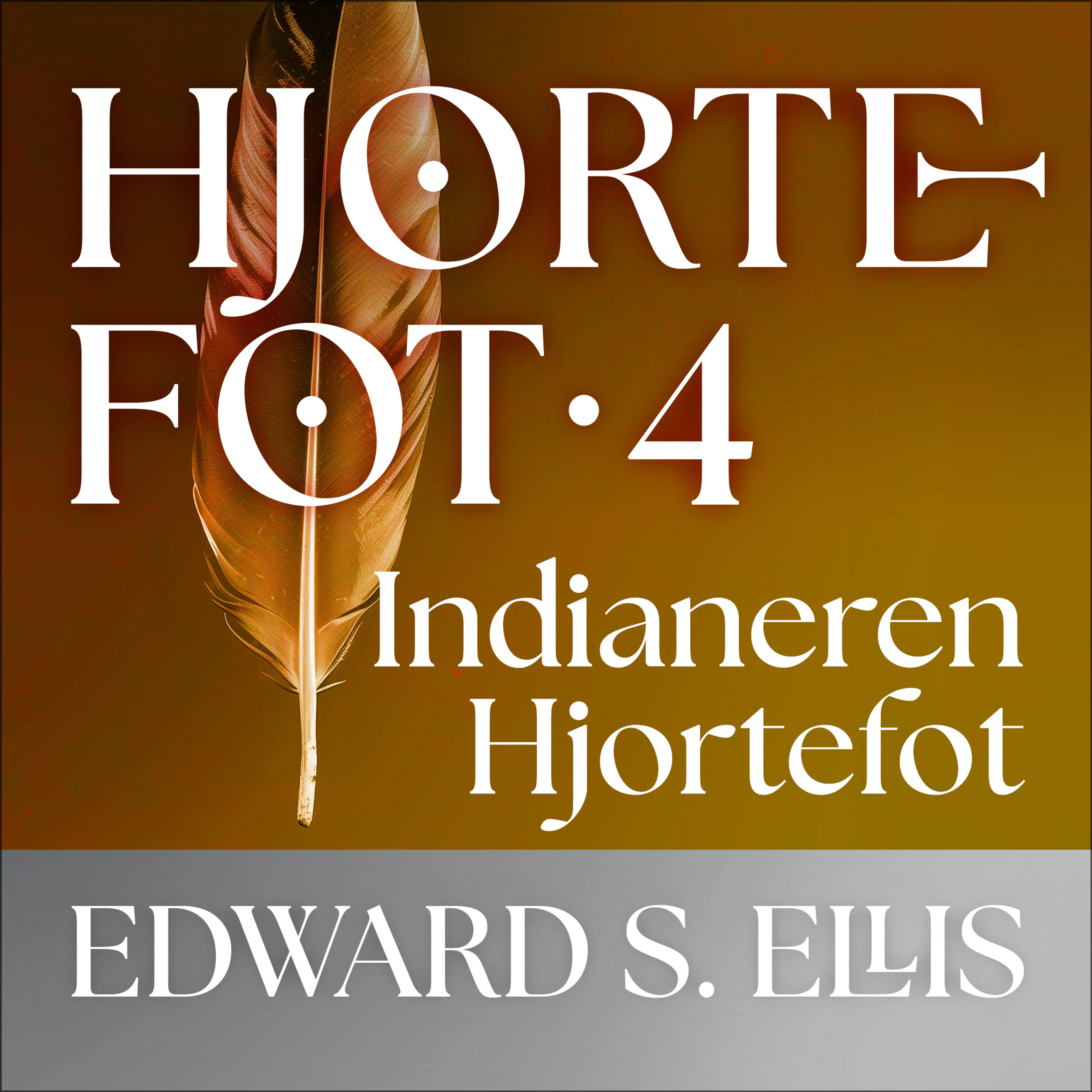 Omslag Indianeren Hjortefot av Edward S. Ellis (Lydbok)