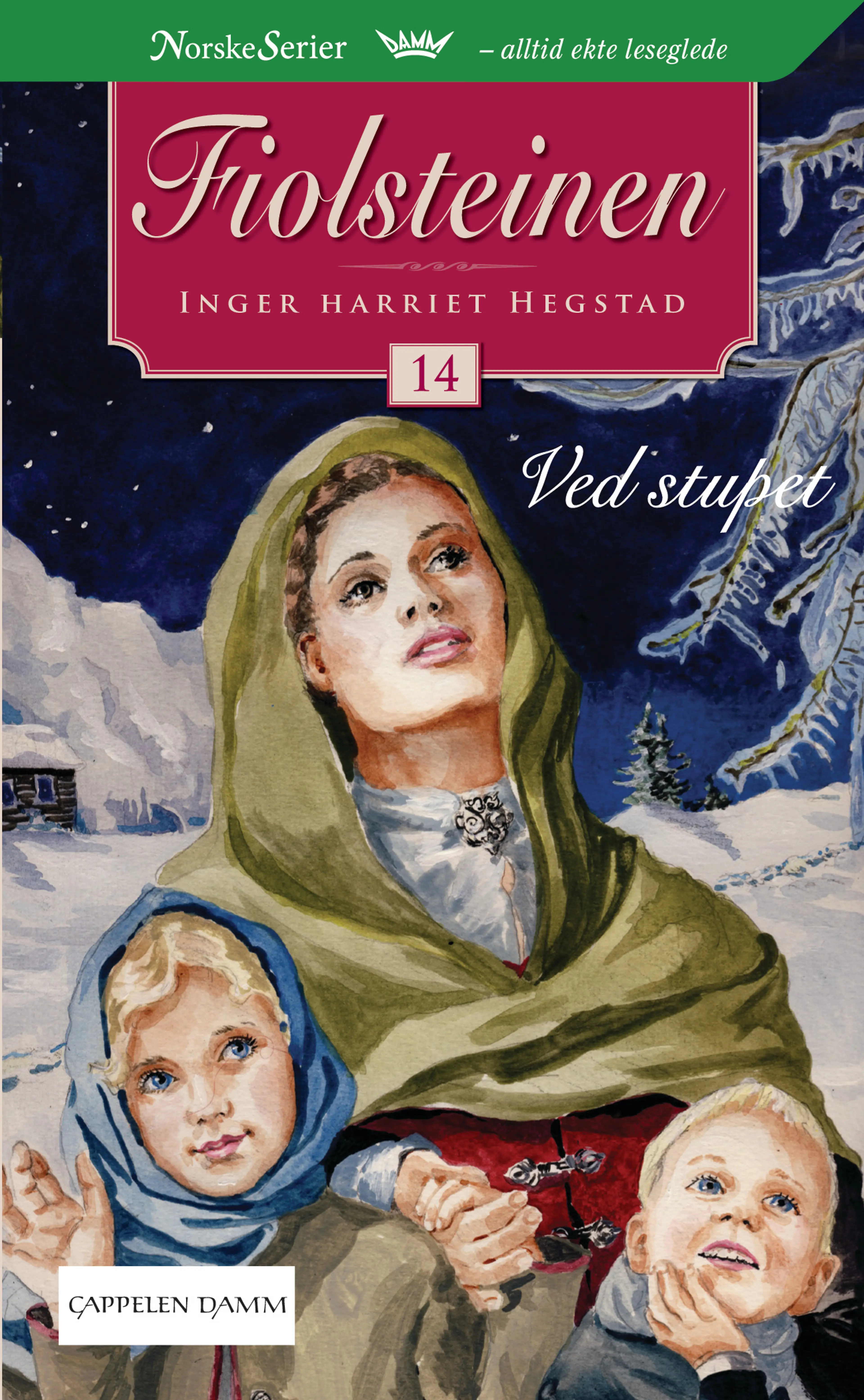 Omslag Ved stupet av Inger Harriet Hegstad (Heftet)