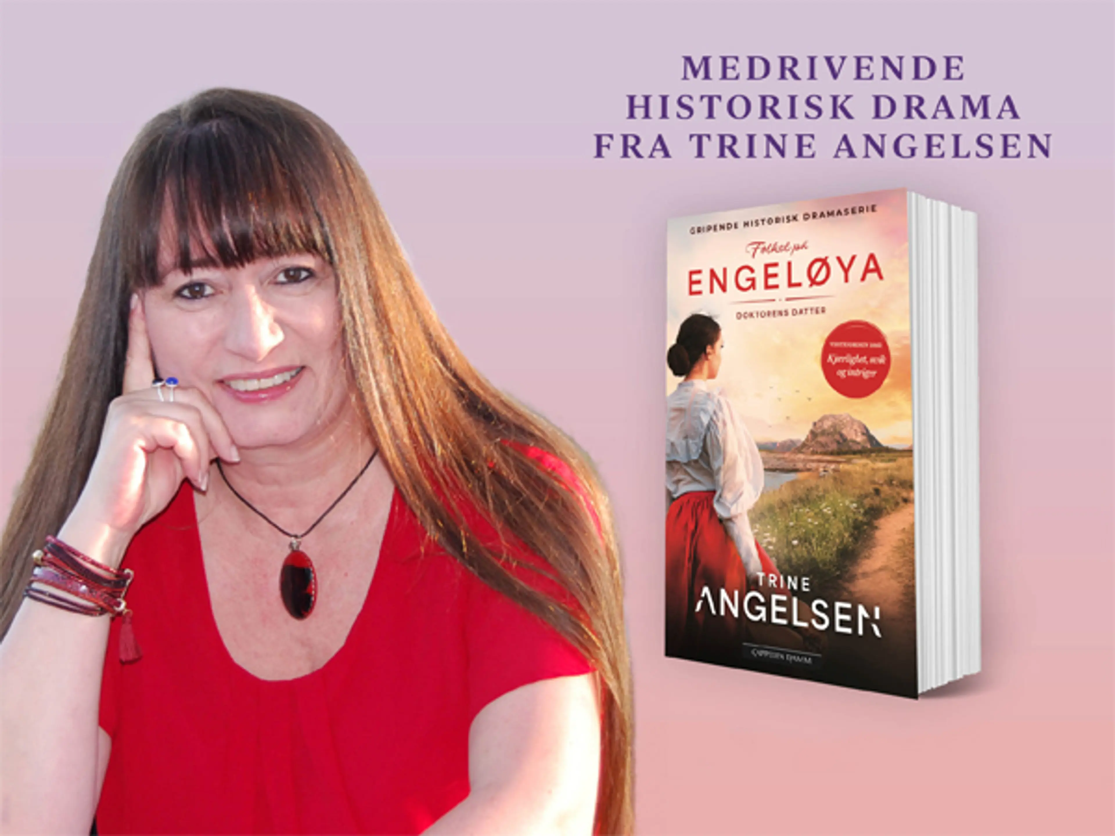 Portrett av forfatter Trine Angelsen