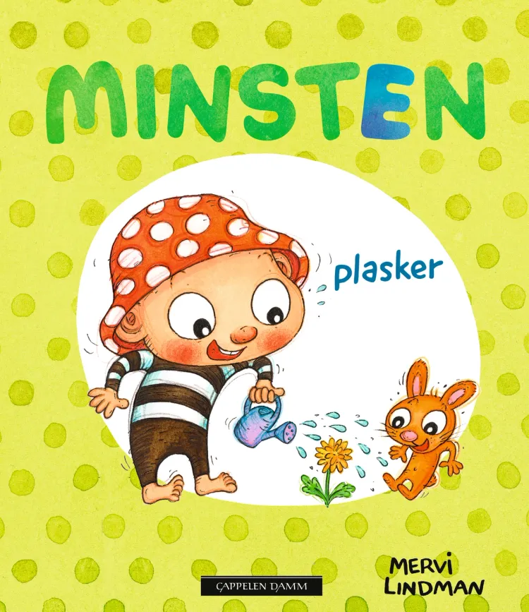 Omslag Minsten plasker av Mervi Lindman (Innbundet)