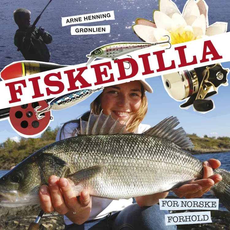 Omslag Fiskedilla av Arne Henning Grønlien (Lydbok)