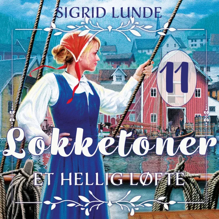 Omslag Et hellig løfte av Sigrid Lunde (Lydbok)