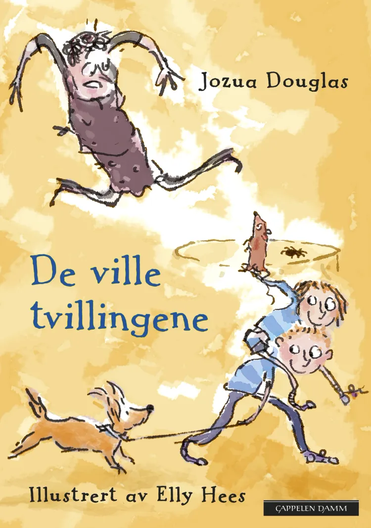 Omslag De ville tvillingene av Jozua Douglas (Innbundet)