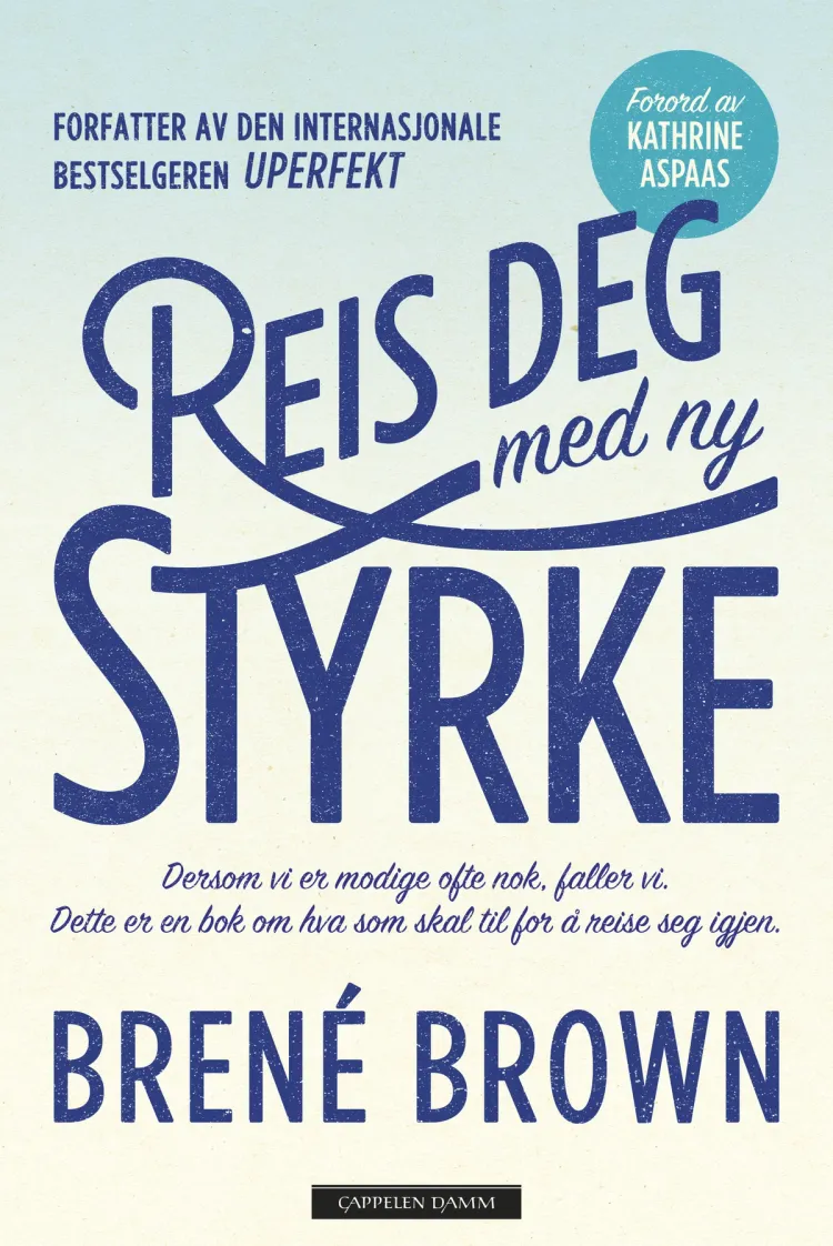 Omslag Reis deg med ny styrke av Brené Brown (Ebok)