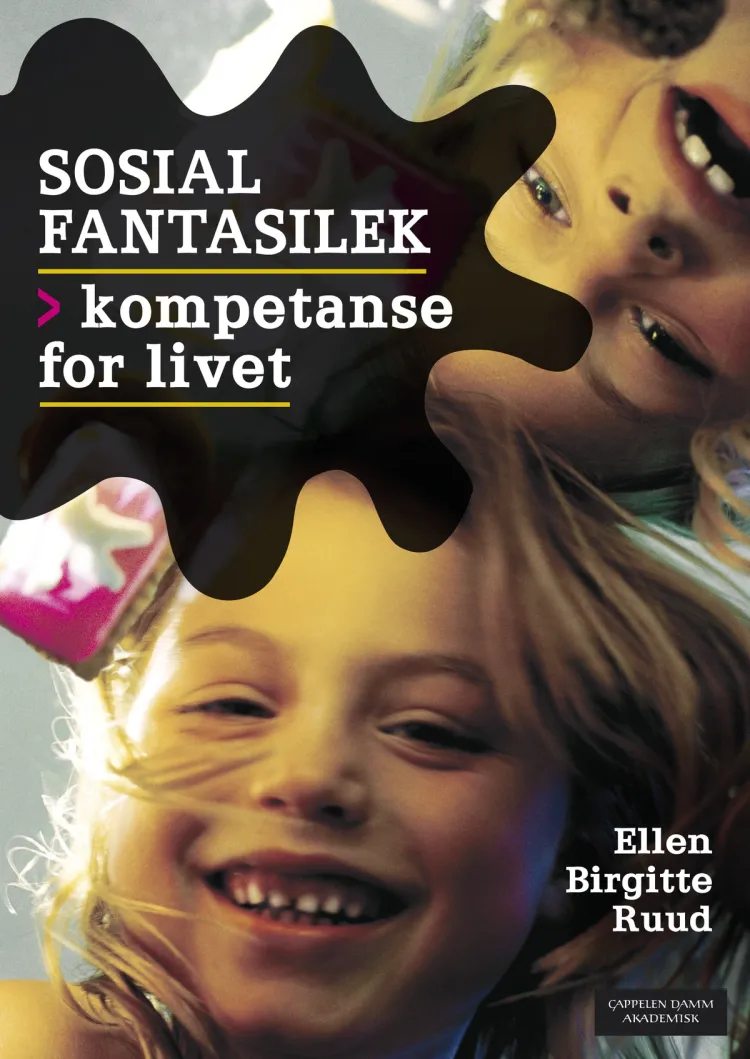 Omslag Sosial fantasilek - kompetanse for livet av Ellen Birgitte Ruud (Heftet)