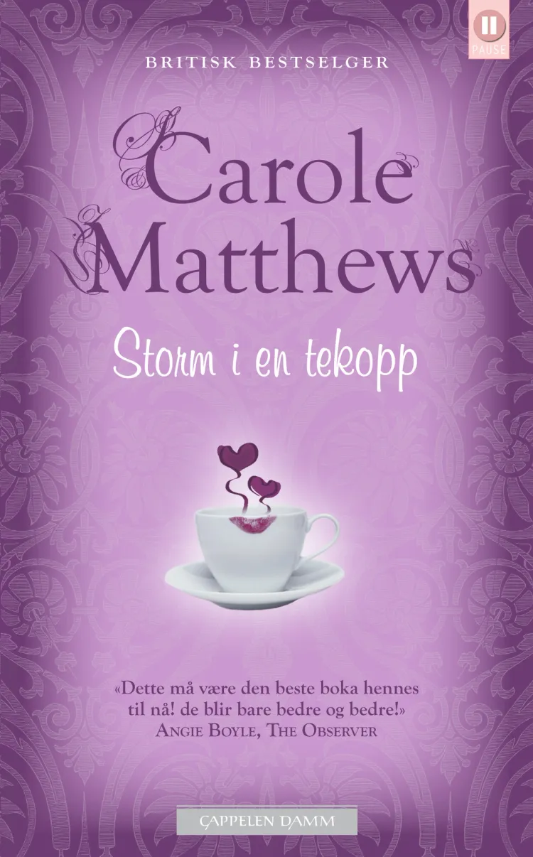 Omslag Storm i en tekopp av Carole Matthews (Heftet)