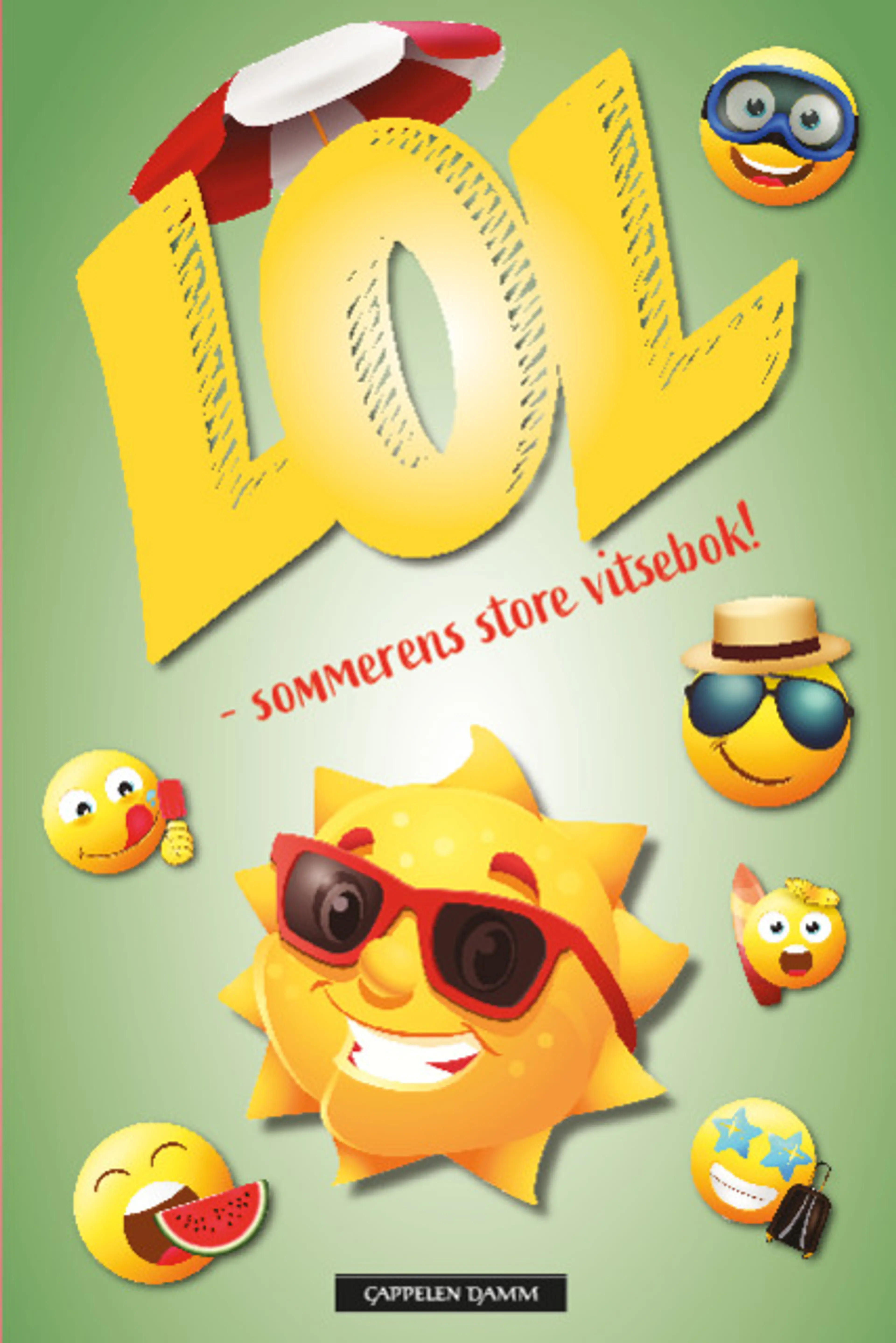 Omslag LOL - sommerens store vitsebok (Innbundet)