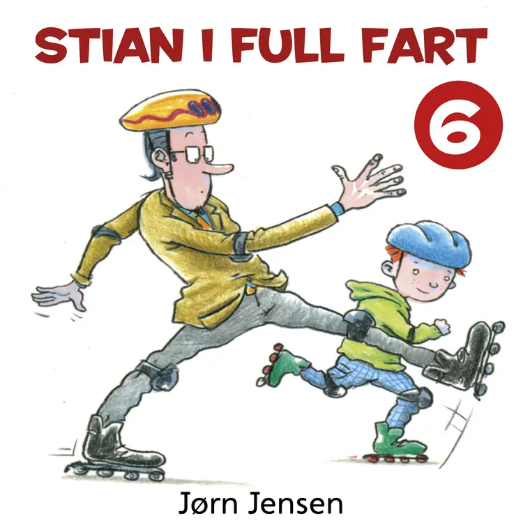 Omslag Stian i full fart av Jørn Jensen (Lydbok)