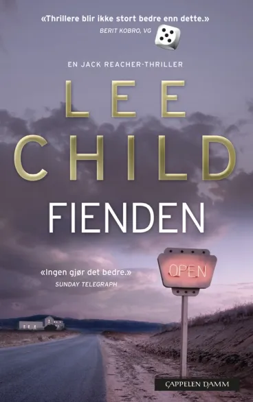Omslag Fienden av Lee Child (Heftet)