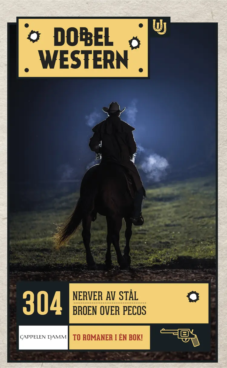 Omslag Nerver av stål/Broen over Pecos av Jackson Cole (Heftet)