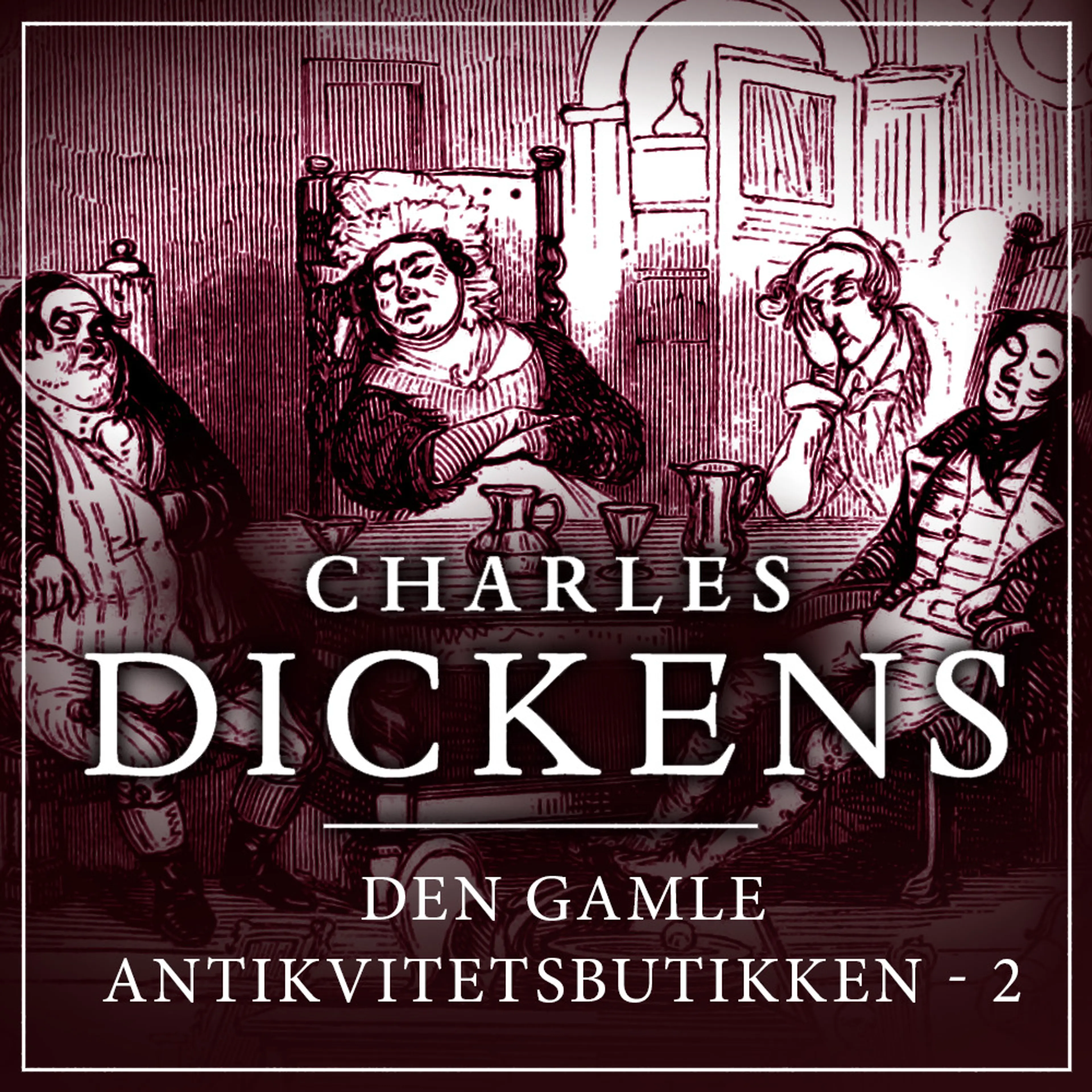 Omslag Den gamle antikvitetsbutikken - del 2 av Charles Dickens (Lydbok)