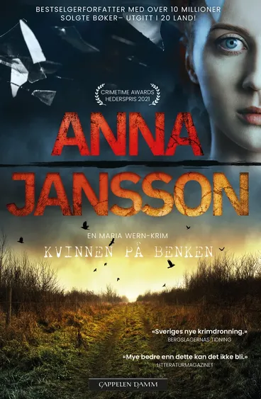 Omslag Kvinnen på benken av Anna Jansson (Ebok)