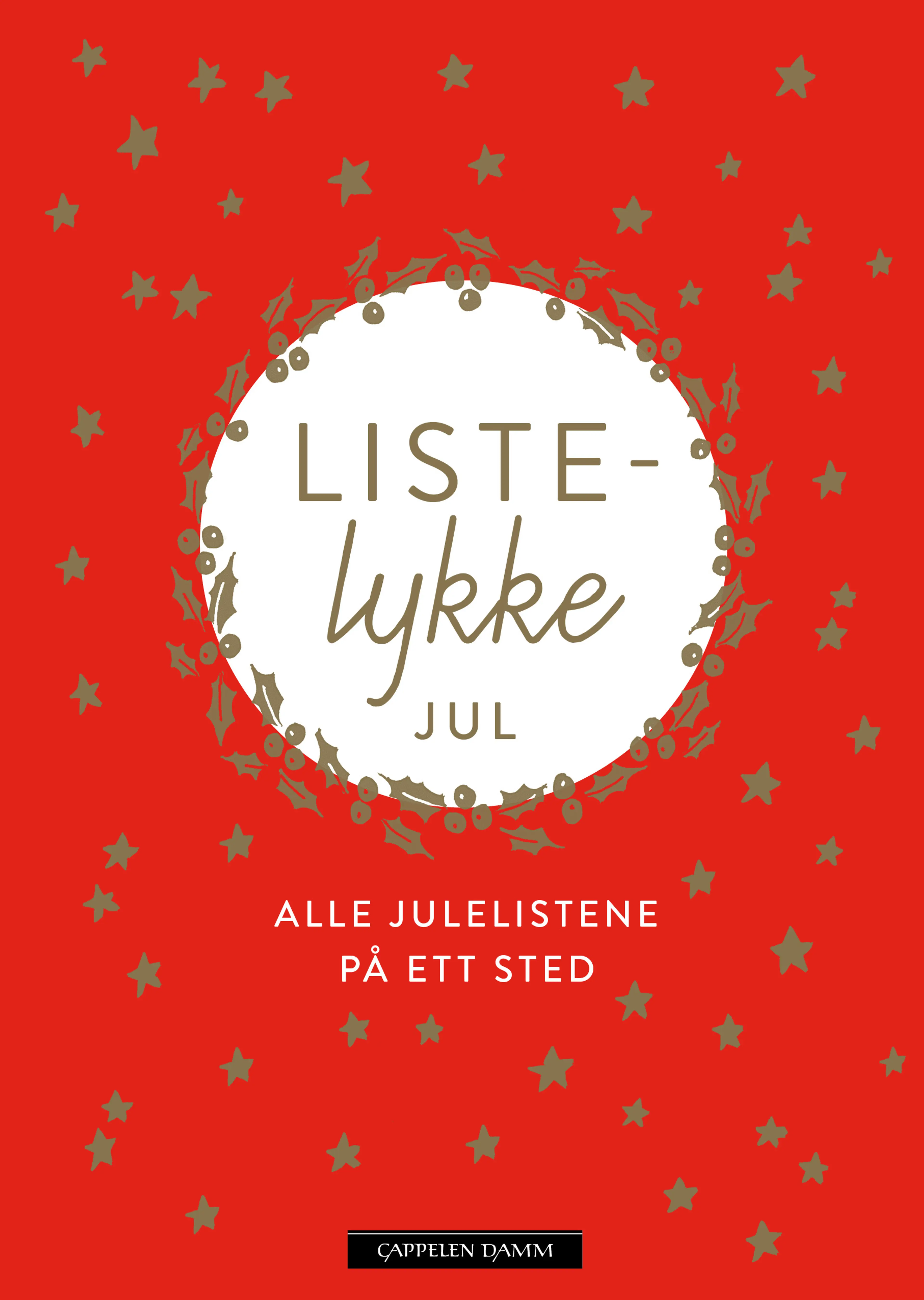 Omslag Listelykke jul av Gunn Beate Reinton Rulnes (Innbundet)