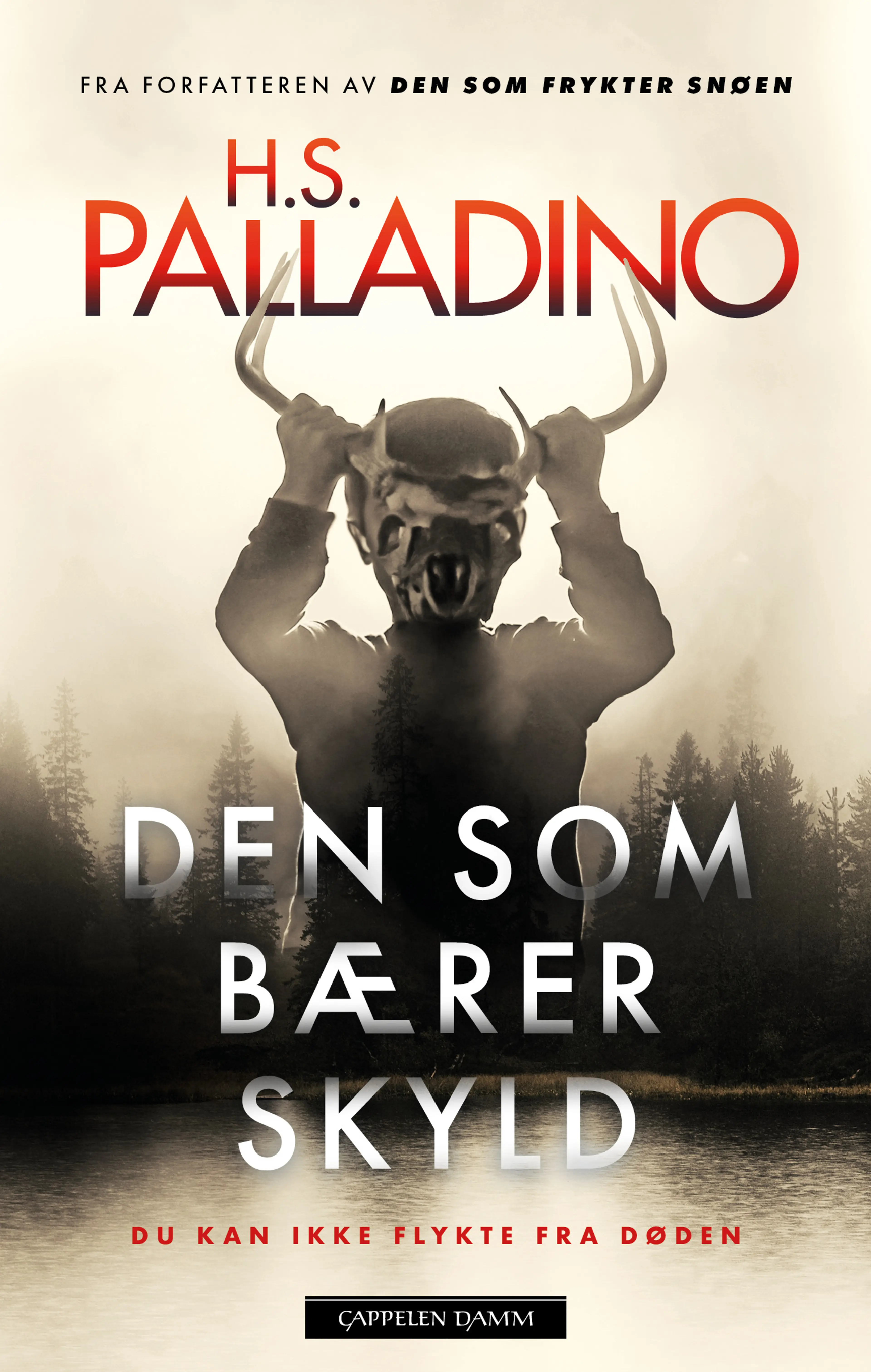 Omslag Den som bærer skyld av H. S. Palladino (Heftet)