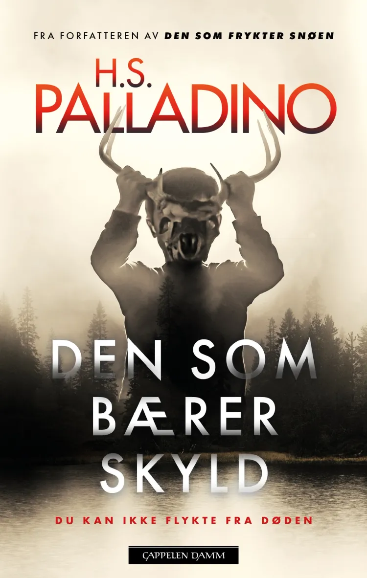 Omslag Den som bærer skyld av H. S. Palladino (Innbundet)