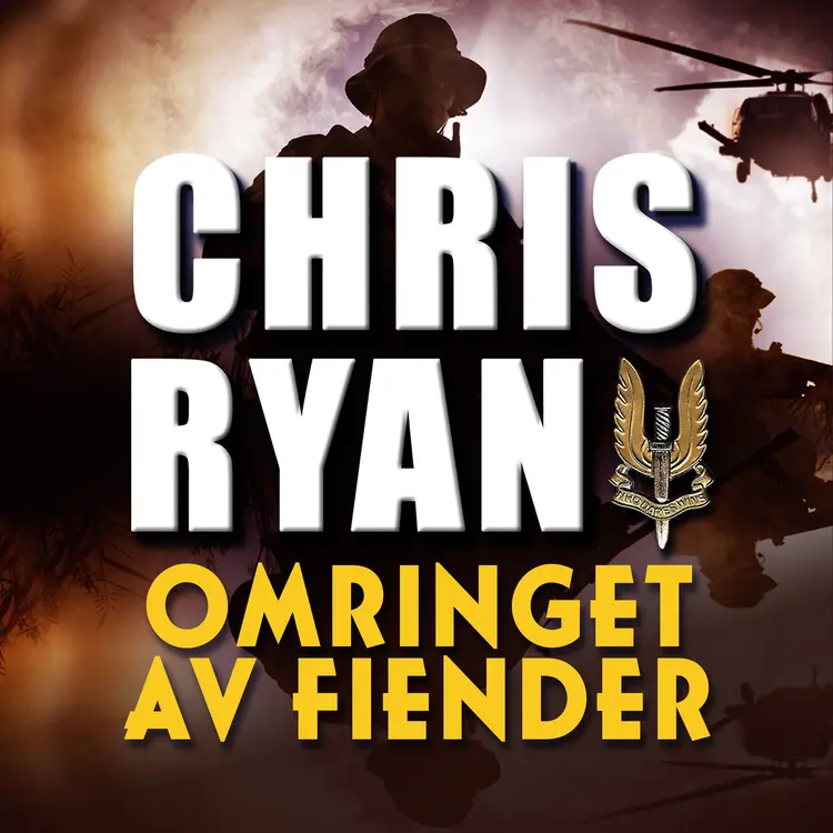 Omslag Omringet av fiender av Chris Ryan (Lydbok)