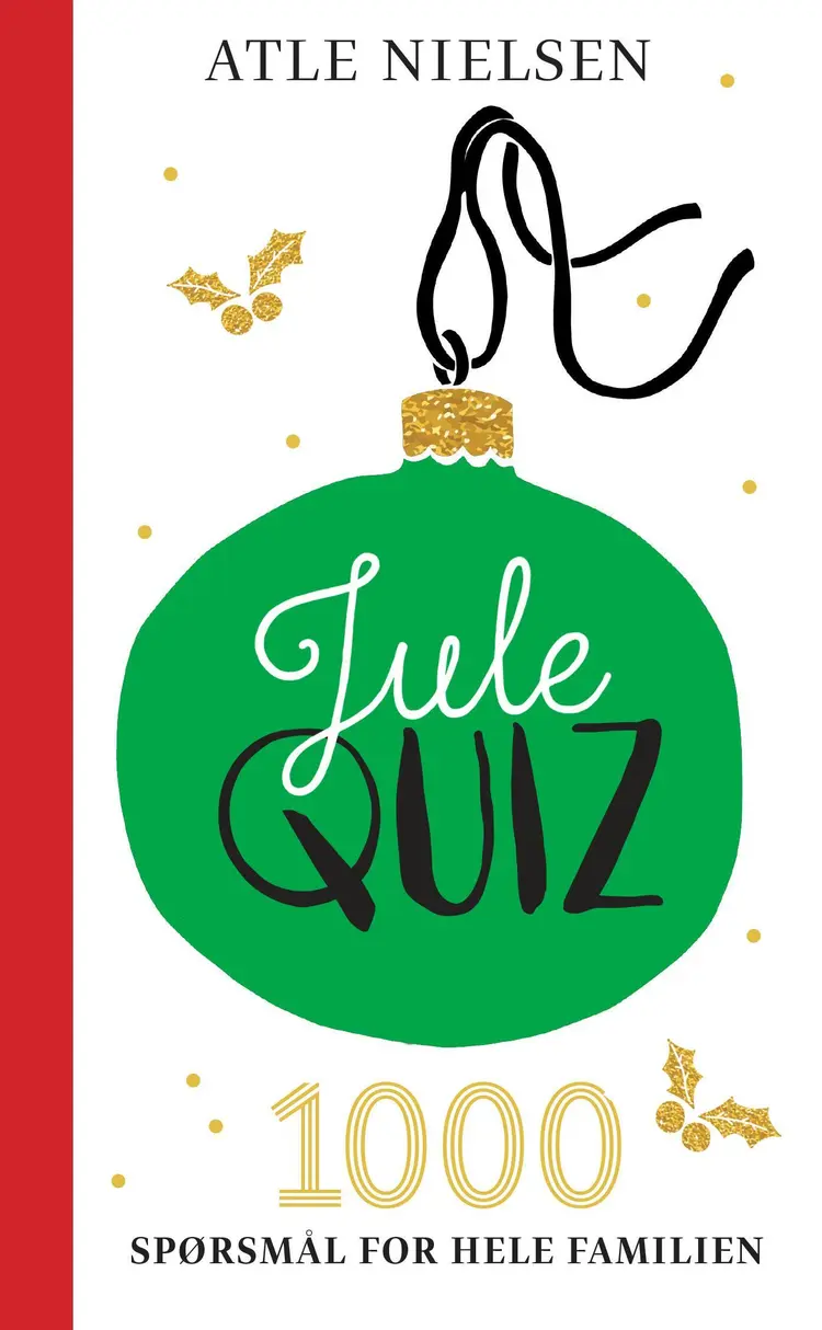 Omslag Julequiz av Atle Nielsen (Innbundet)