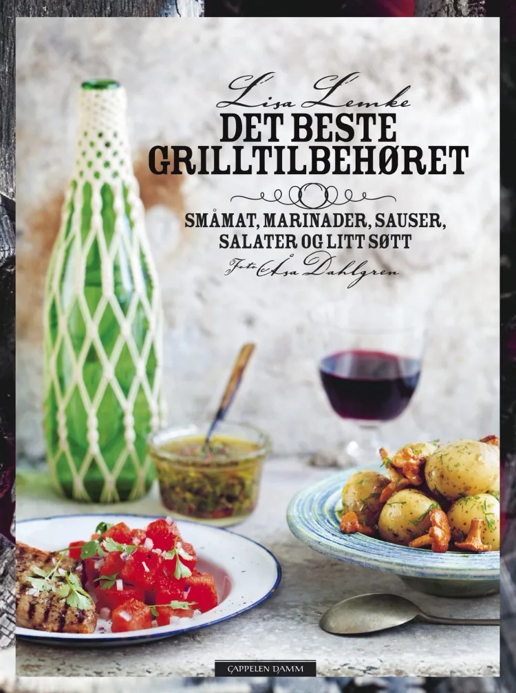 Omslag Det beste grilltilbehøret av Lisa Lemke (Innbundet)